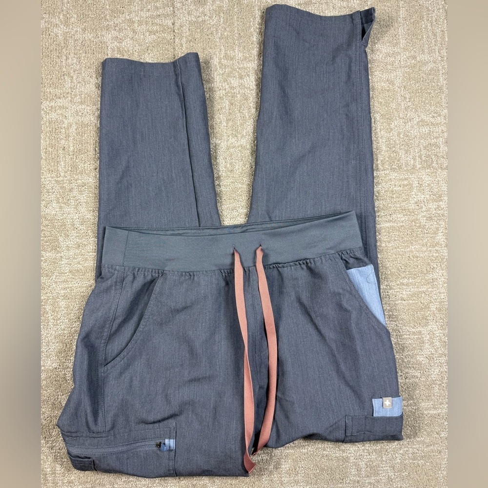 Figs Technical Collection Scrub Pant Cargo Pocket Women Size Small